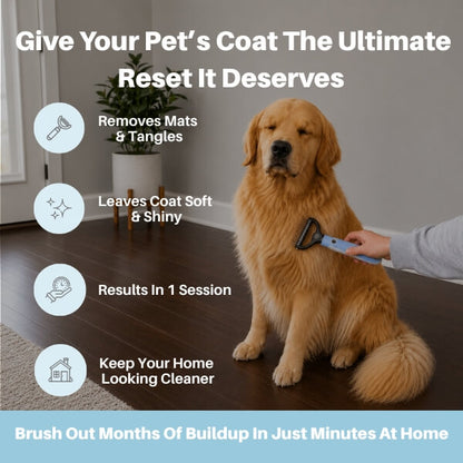 The Pet Parlour™ Premium Deshedding Brush