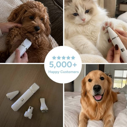 The Pet Parlour™ Premium 4-in-1 Grooming Kit
