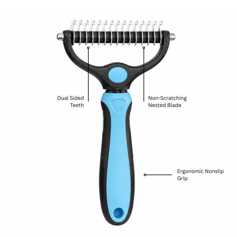 The Pet Parlour™ Premium Deshedding Brush